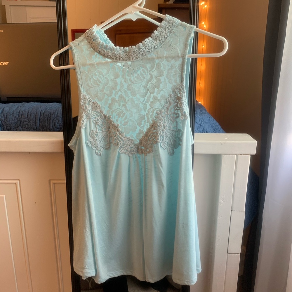 Light Blue Top